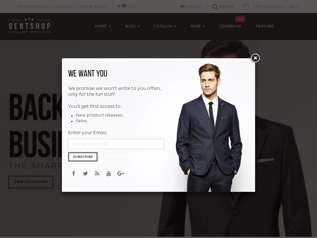 Modern Fashion Shopify Starter Dropship Ecommerce Website