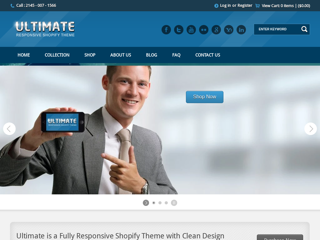 Ultimate Shopify Starter Dropship Ecommerce Website